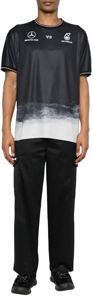 Y-3 F1 Mech Ss Jrs Black Zwart