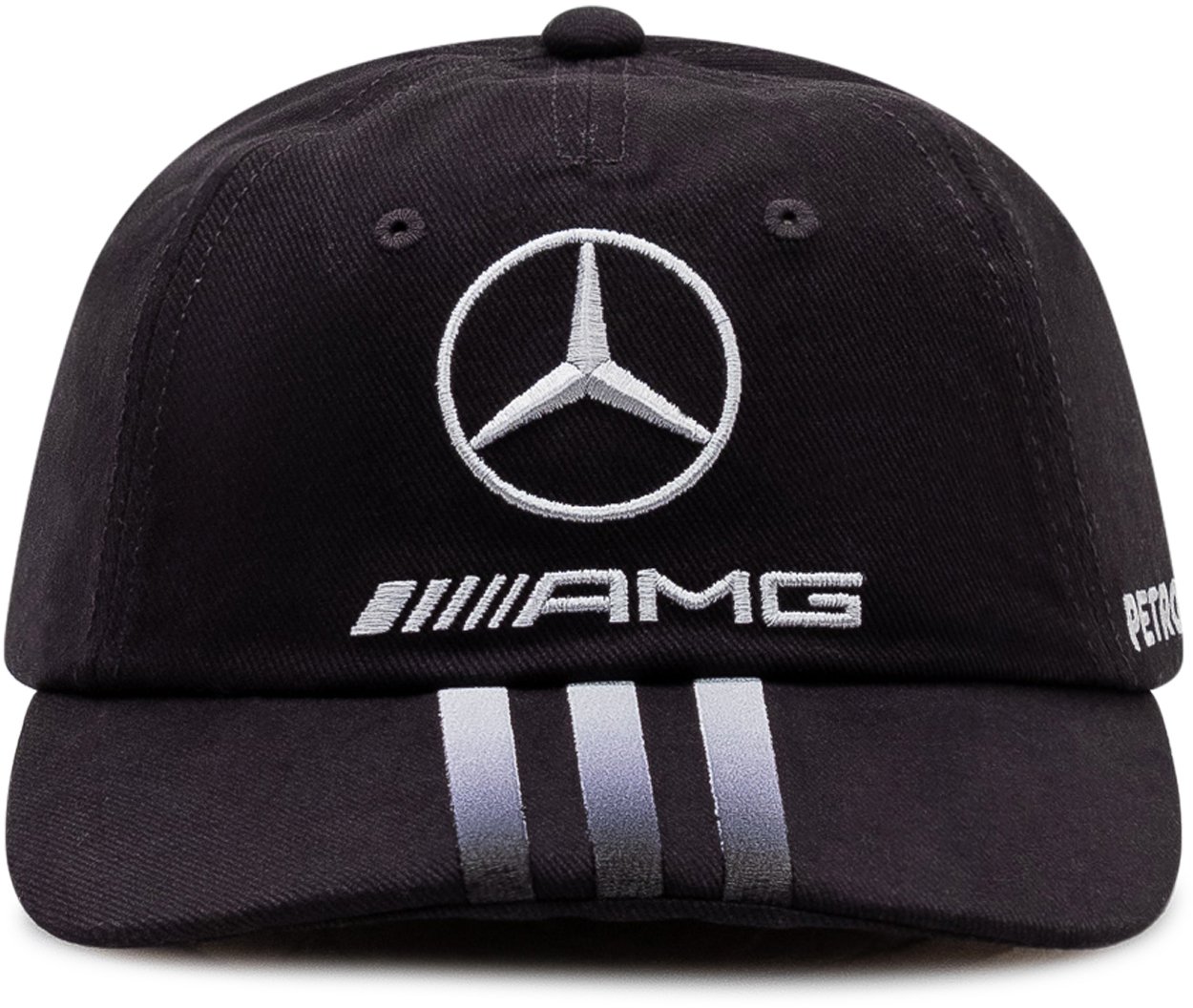 Y-3 Cappello con visiera e logo Zwart