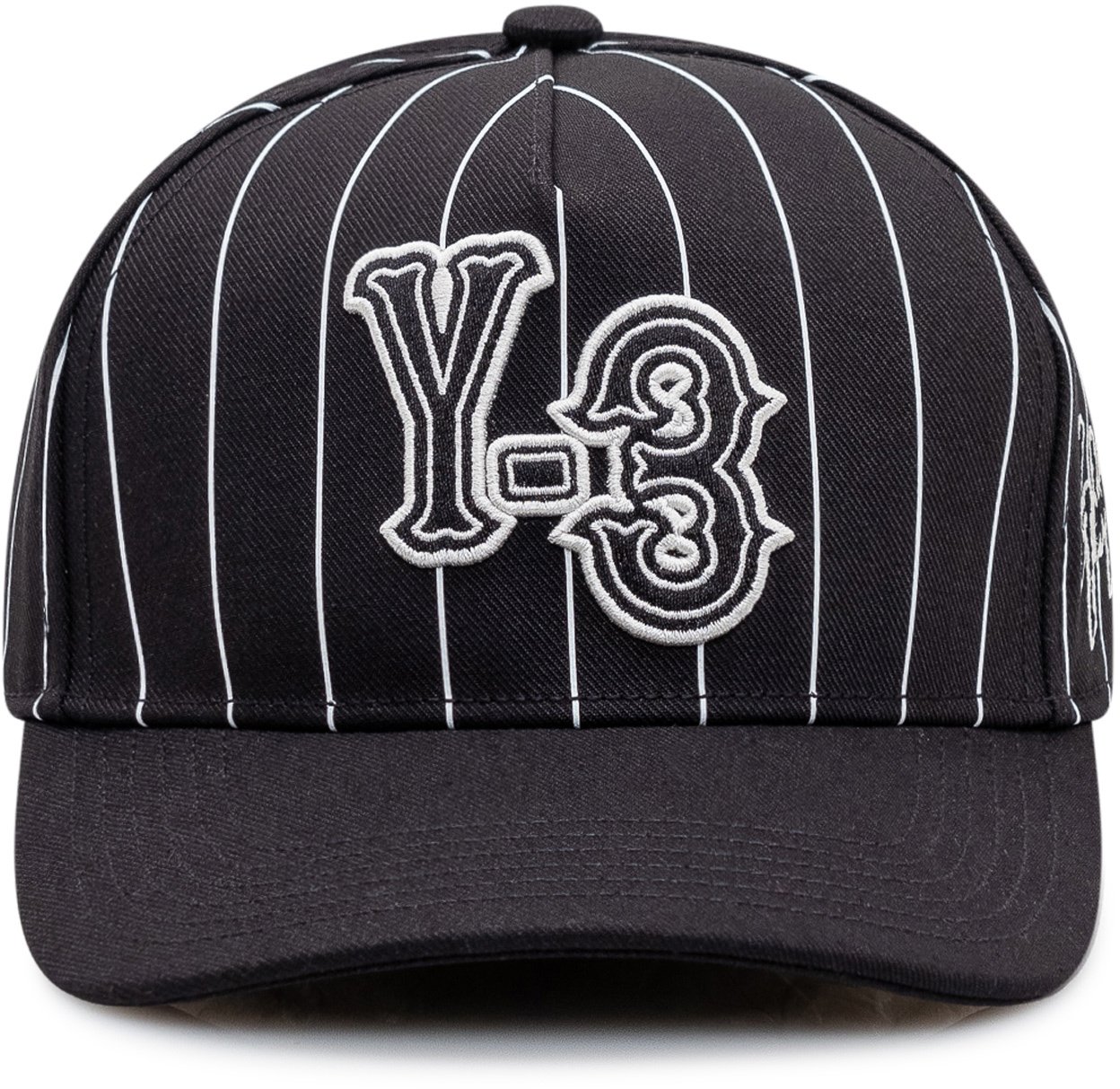 Y-3 Y-3 PINSTRI CAP Zwart