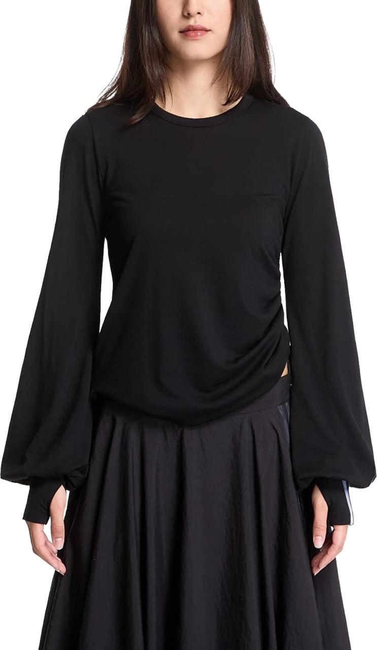 Y-3 T-Shirts And Polos Black Zwart