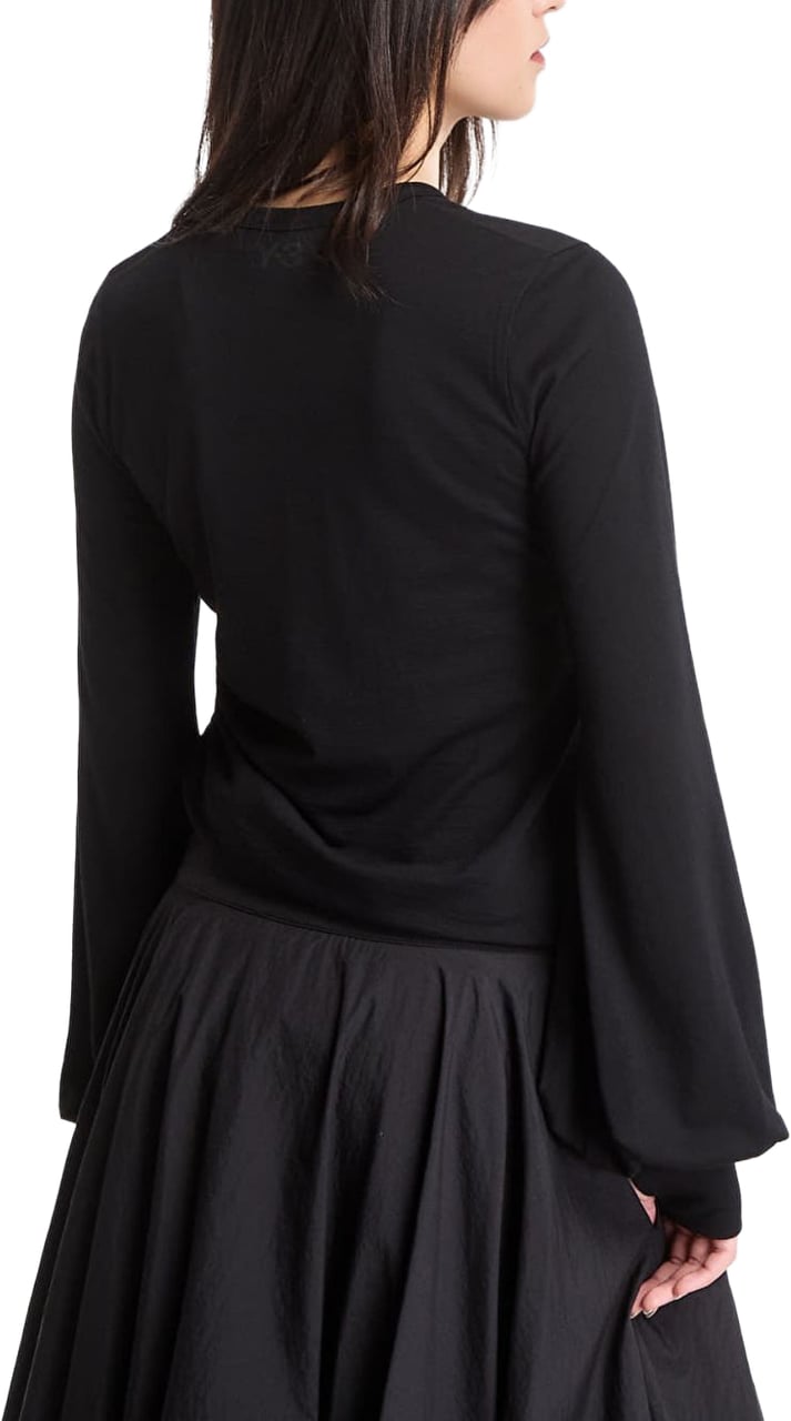 Y-3 T-Shirts And Polos Black Zwart