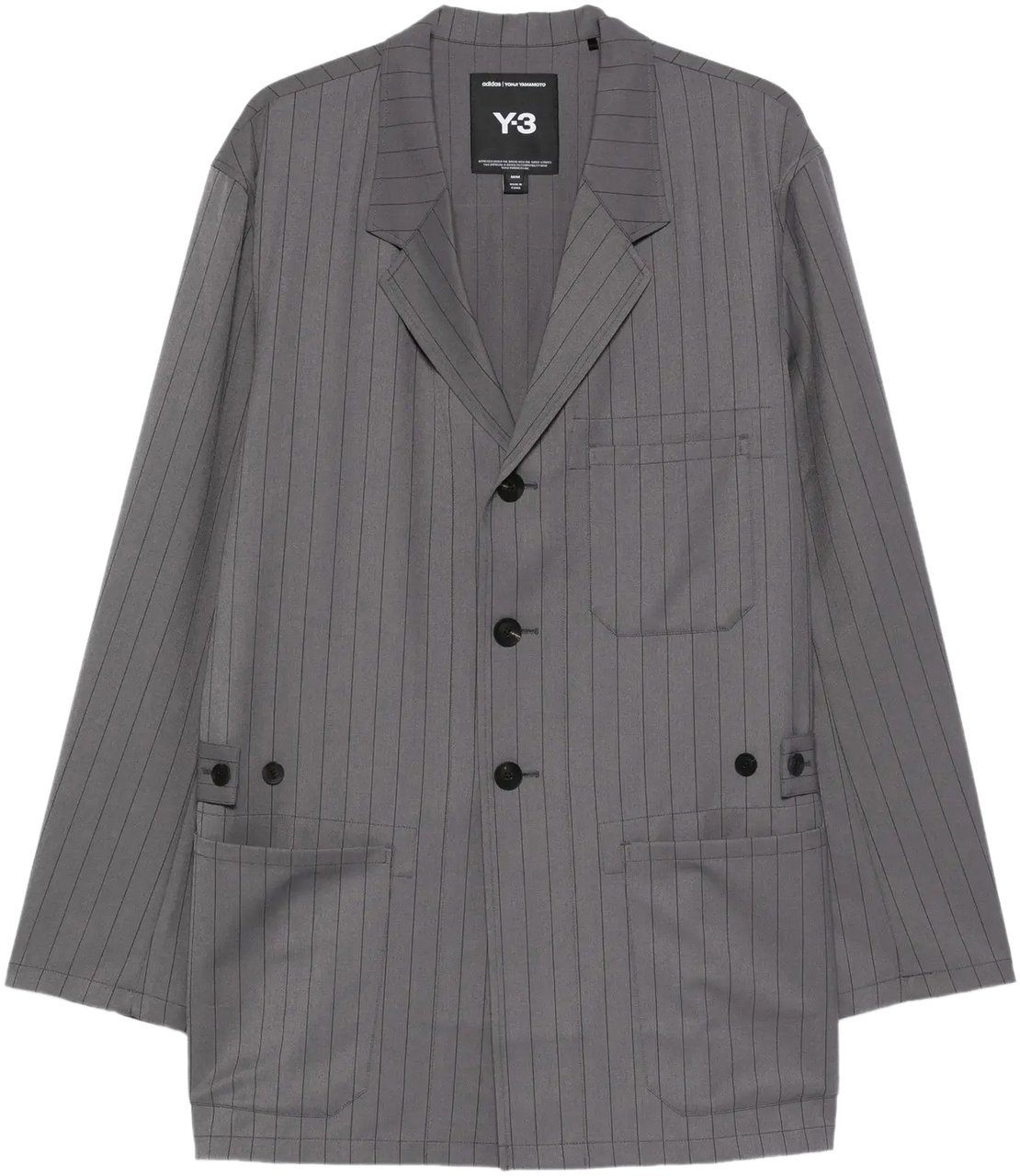 Y-3 M Rw Chore Ct Granit Grijs