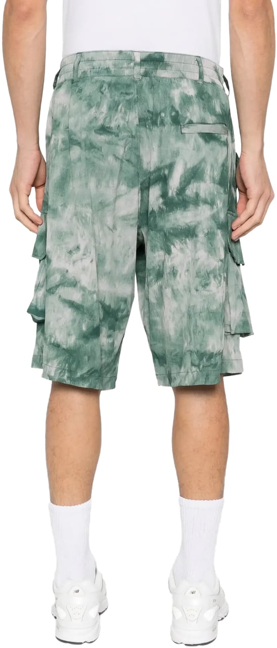 Y-3 Aop Plt Shorts Multicolor Divers