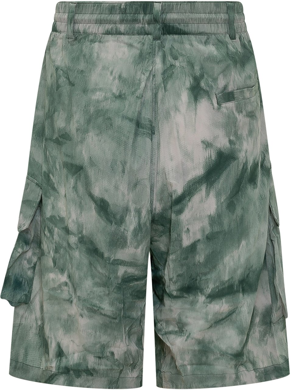 Y-3 AOP PLT SHORTS Lime