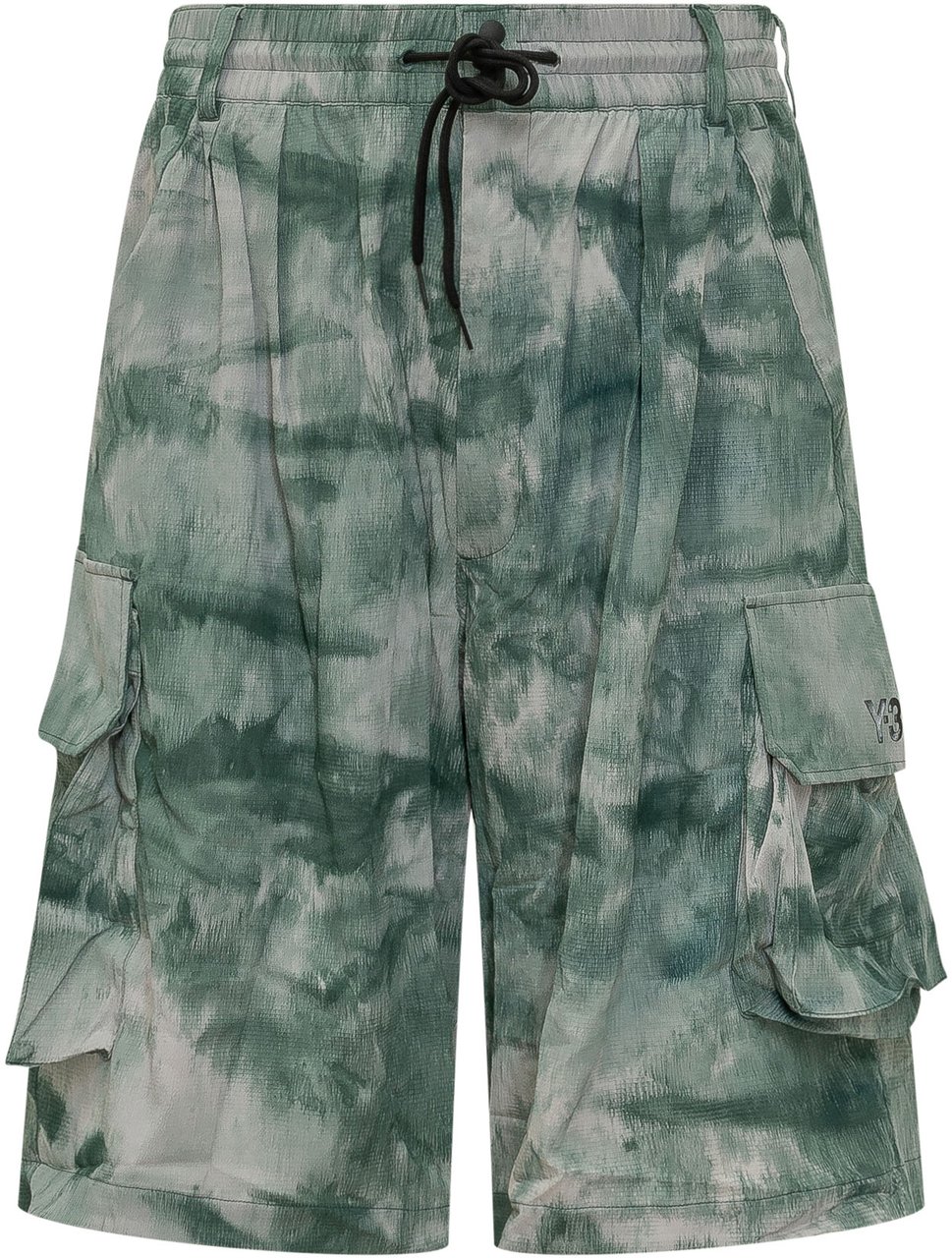 Y-3 AOP PLT SHORTS Lime