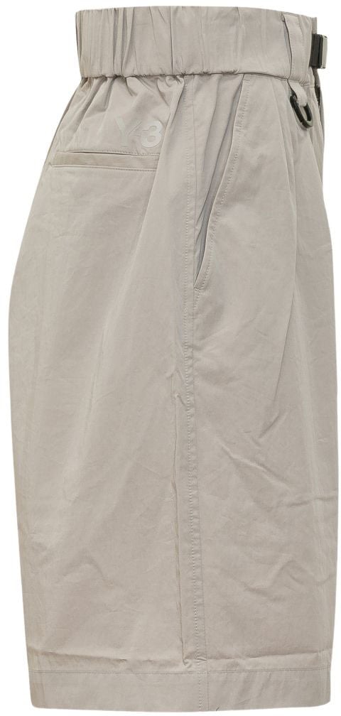 Y-3 Shorts Brown Taupe