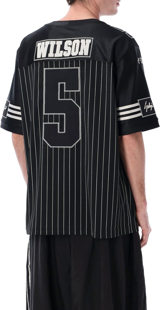 Y-3 Elite 5 Football Tee Nero Zwart