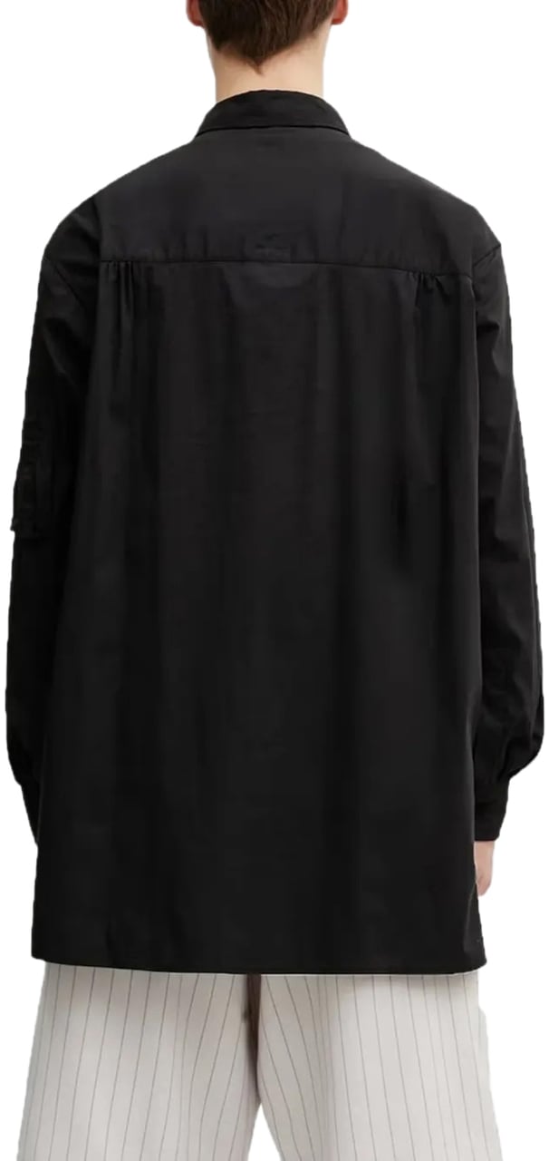 Y-3 Sc Ls Shirt Black Zwart