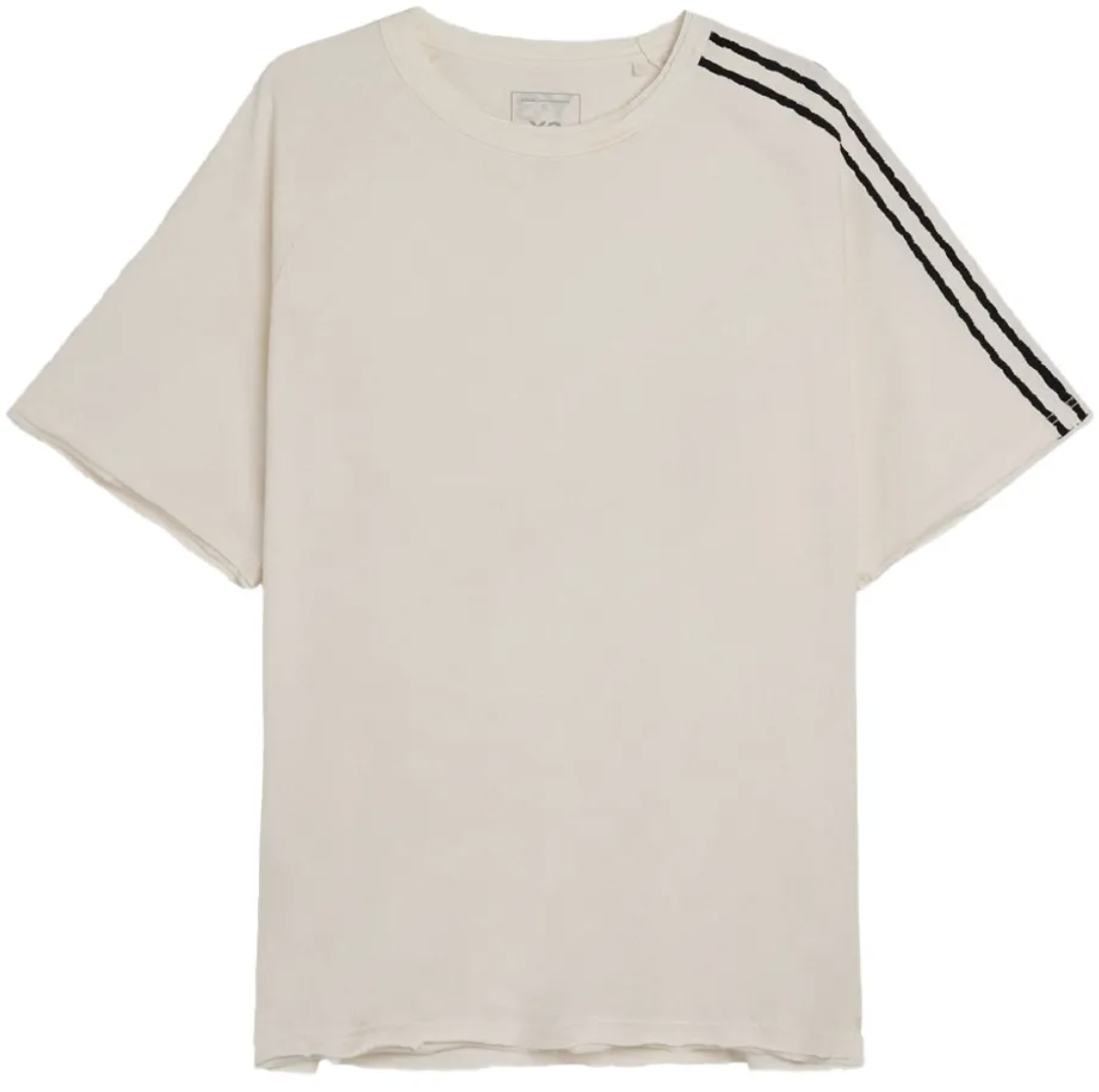 Y-3 Re 3s Ss Tee Cwhite Wit