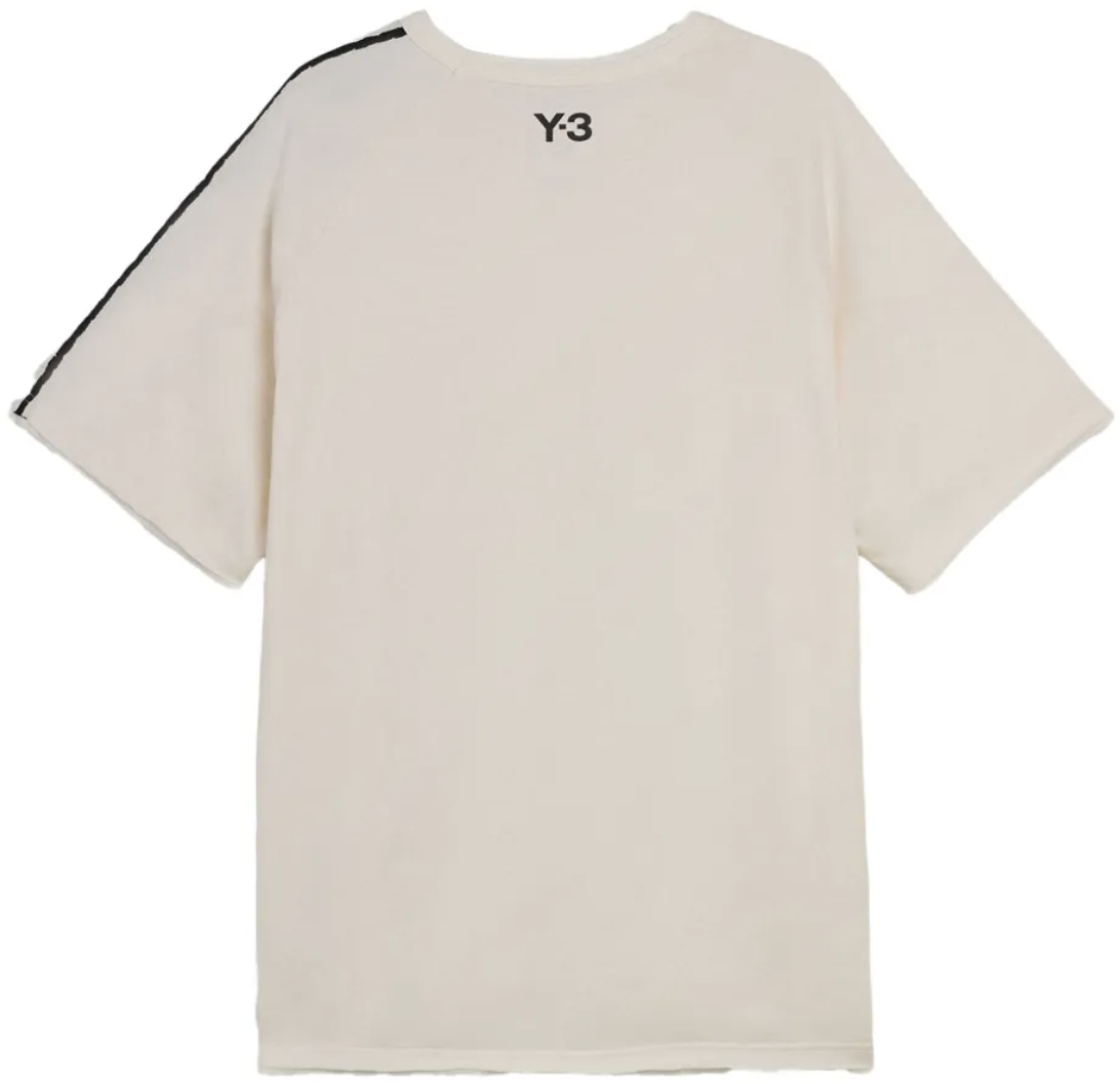 Y-3 Re 3s Ss Tee Cwhite Wit