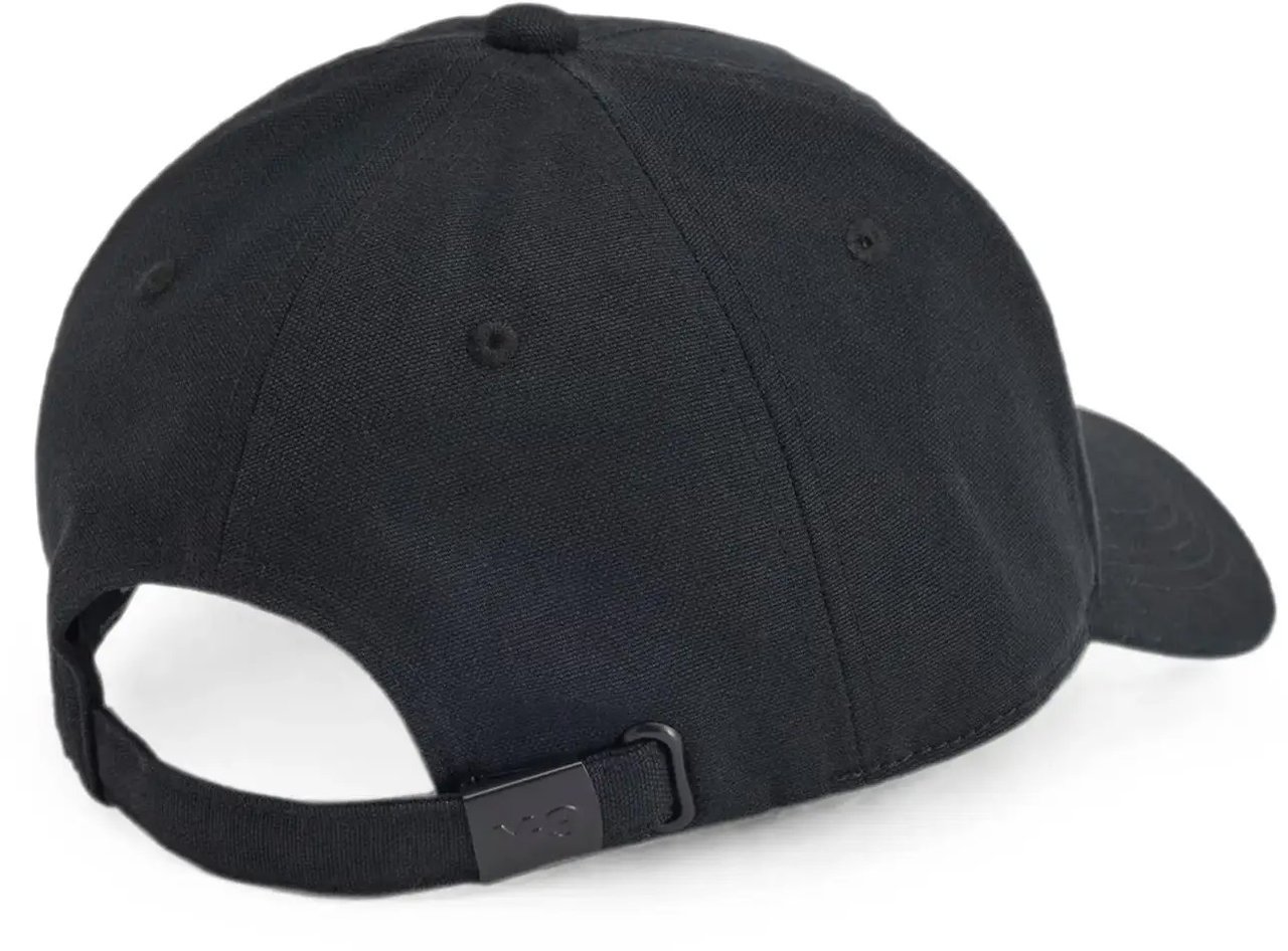 Y-3 Logo Cap Black/black Zwart