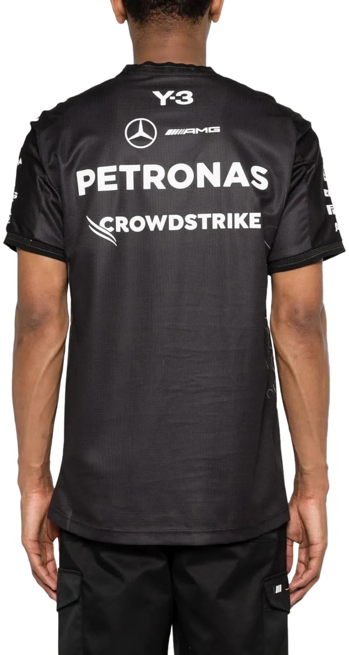 Y-3 F1 Drvr Ss Jrs Black Zwart