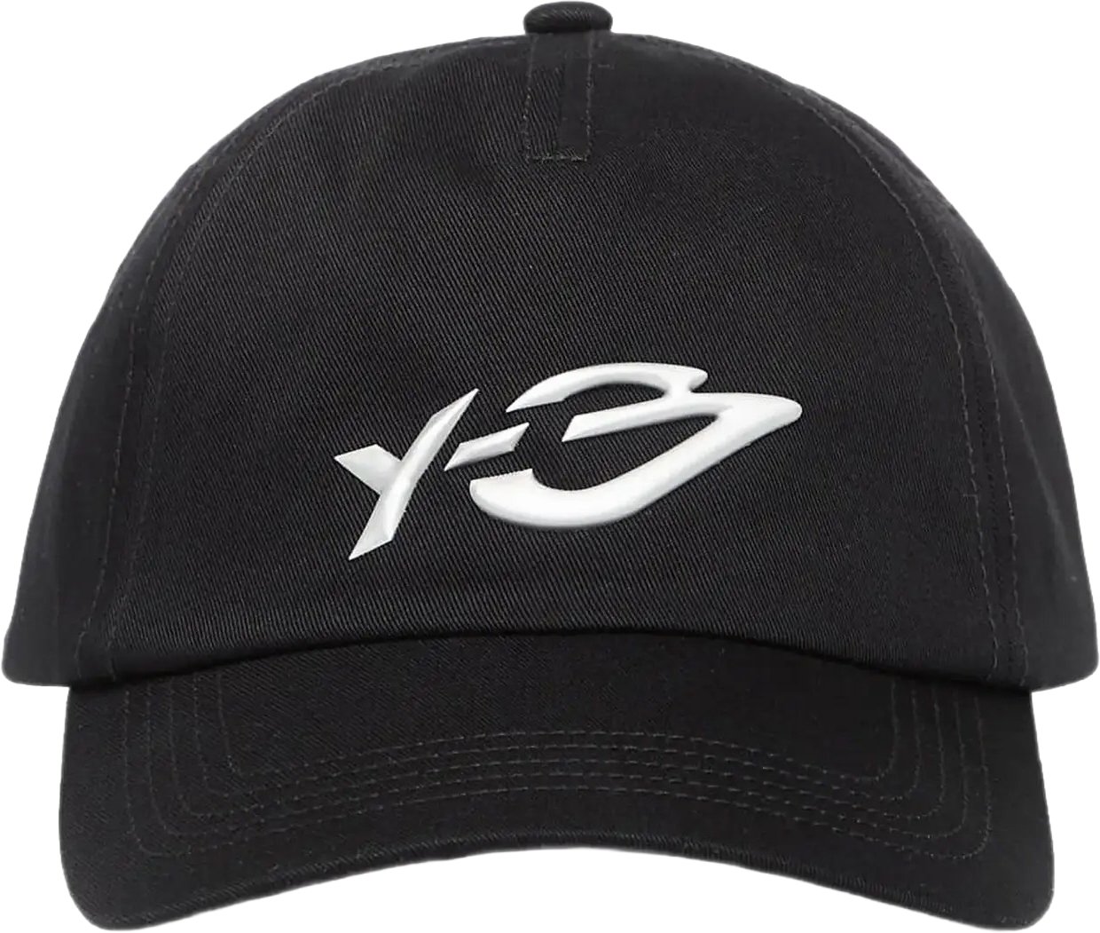 Y-3 Big Lg Cap Black Zwart