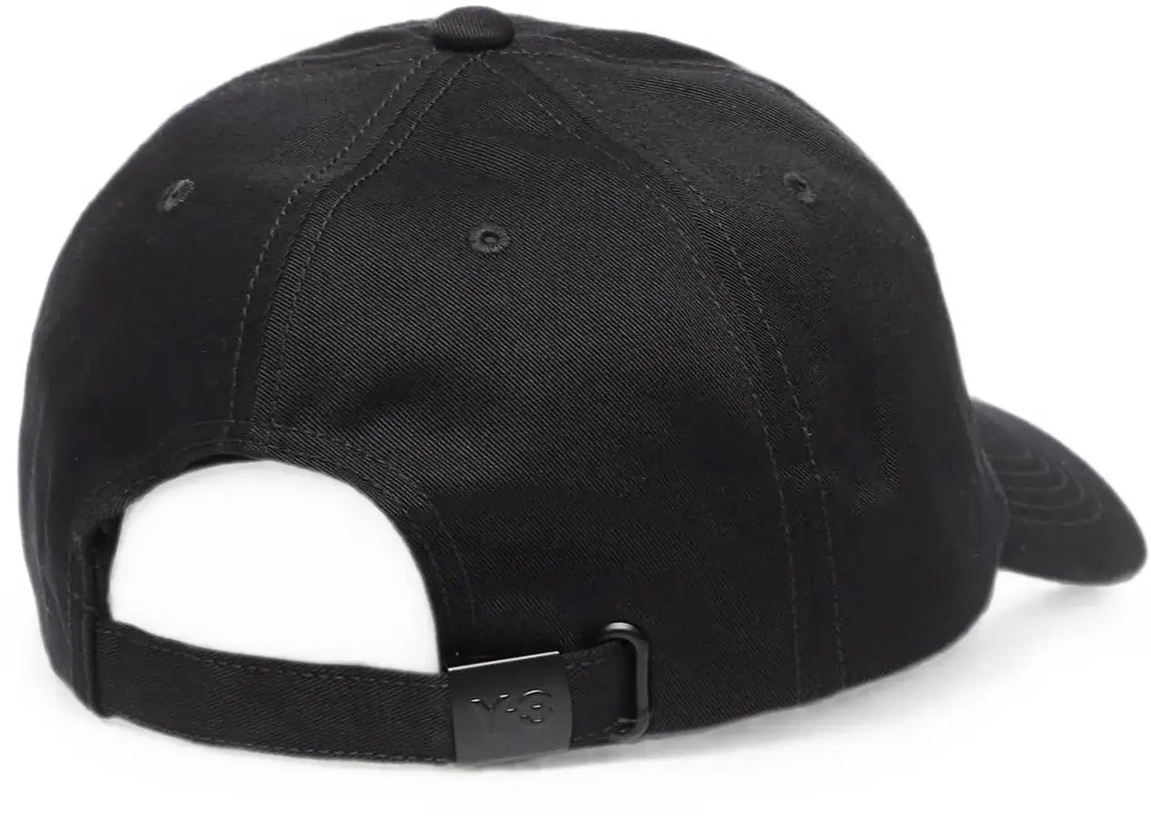 Y-3 Big Lg Cap Black Zwart