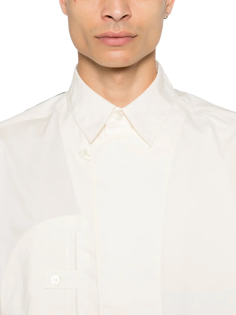 Y-3 Adap Co Shirt Cwhite Wit