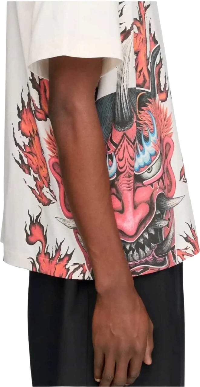 Y-3 Gfx Ss Tee Cwhite Wit