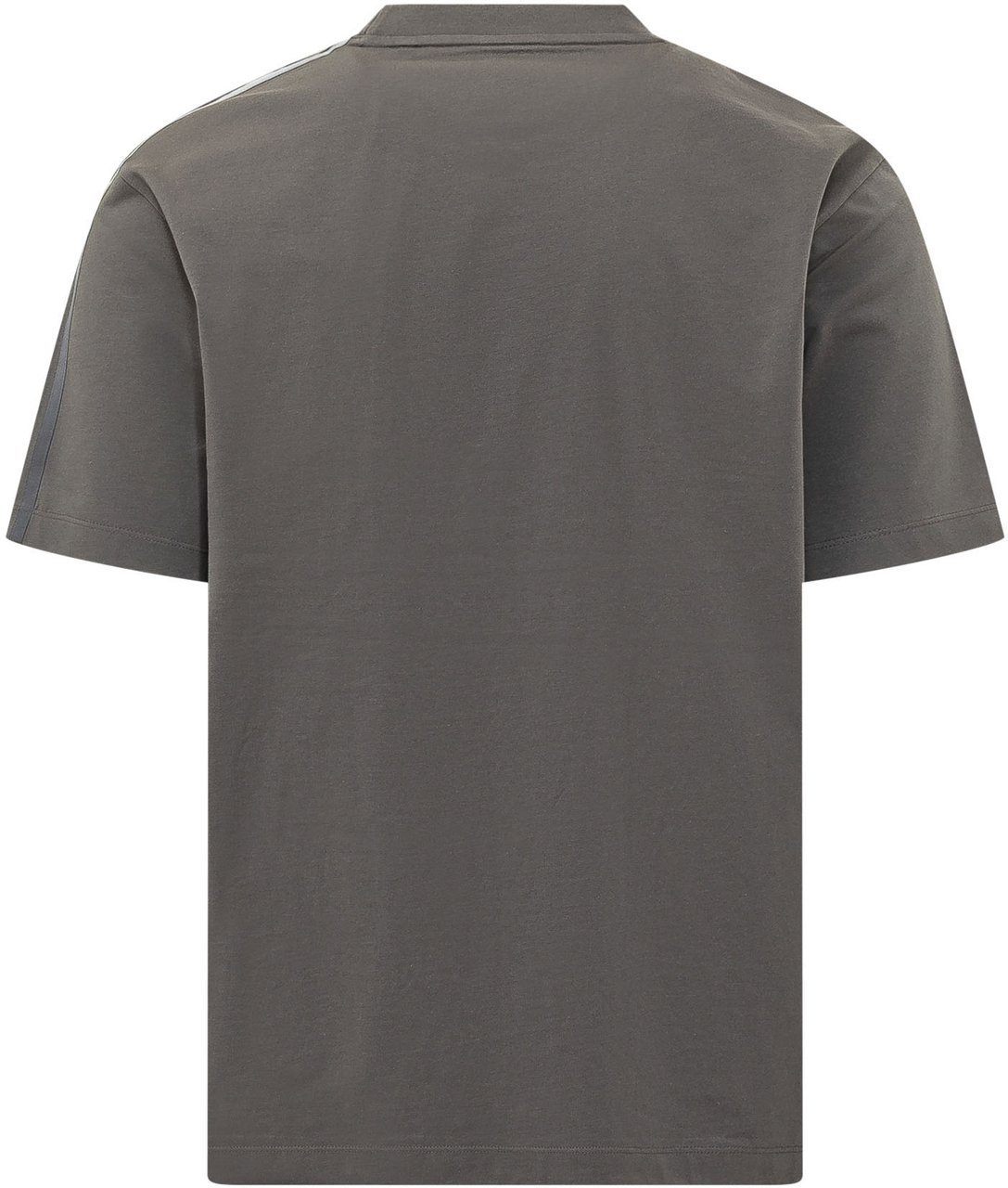 Y-3 T-shirt Girocollo con Logo Grijs