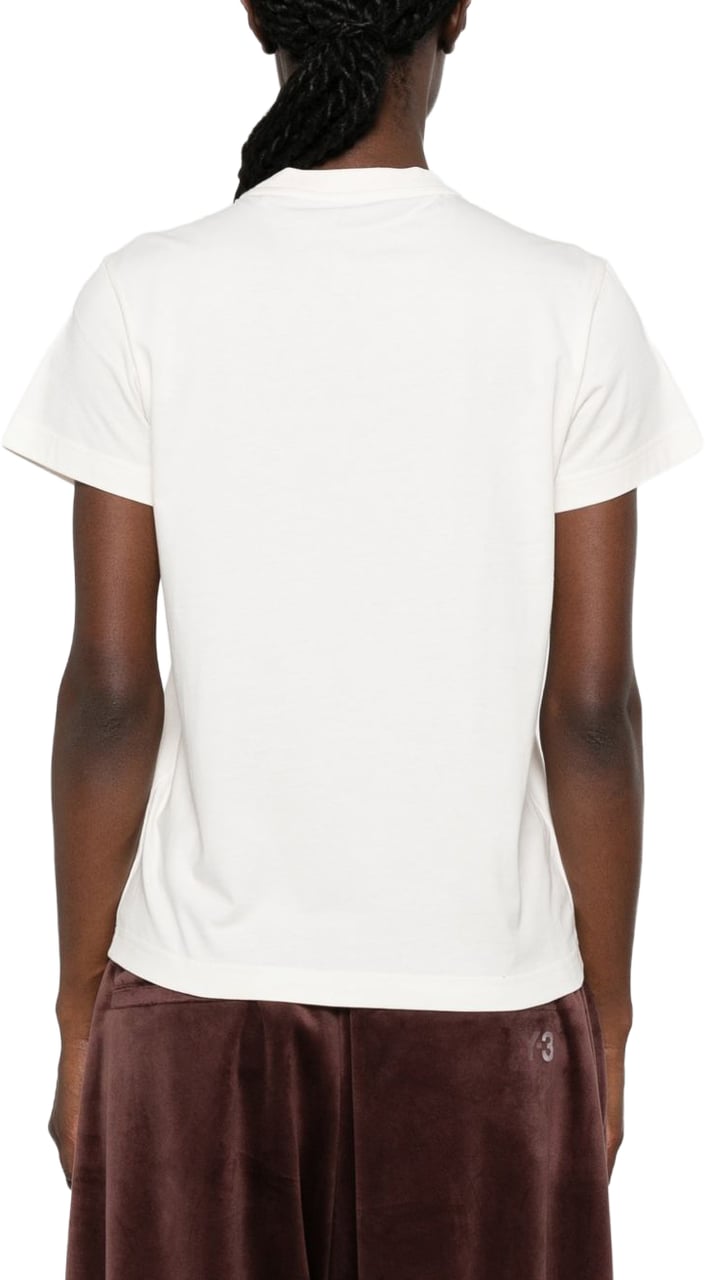 Y-3 T-Shirts And Polos White Wit