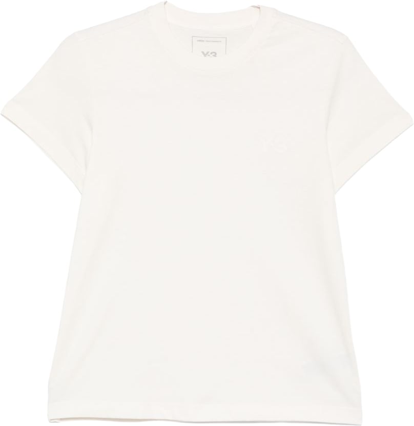 Y-3 T-Shirts And Polos White Wit