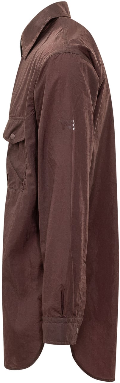 Y-3 Camicia Overshirt con Tasca Bruin