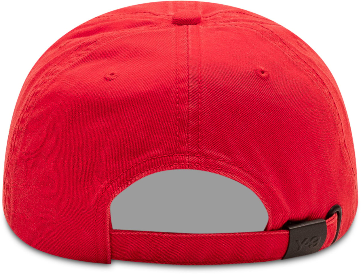 Y-3 Cappellino con Logo Ricamato Rood