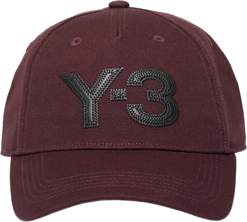 Y-3 Logo Cap Ngtred/black Zwart
