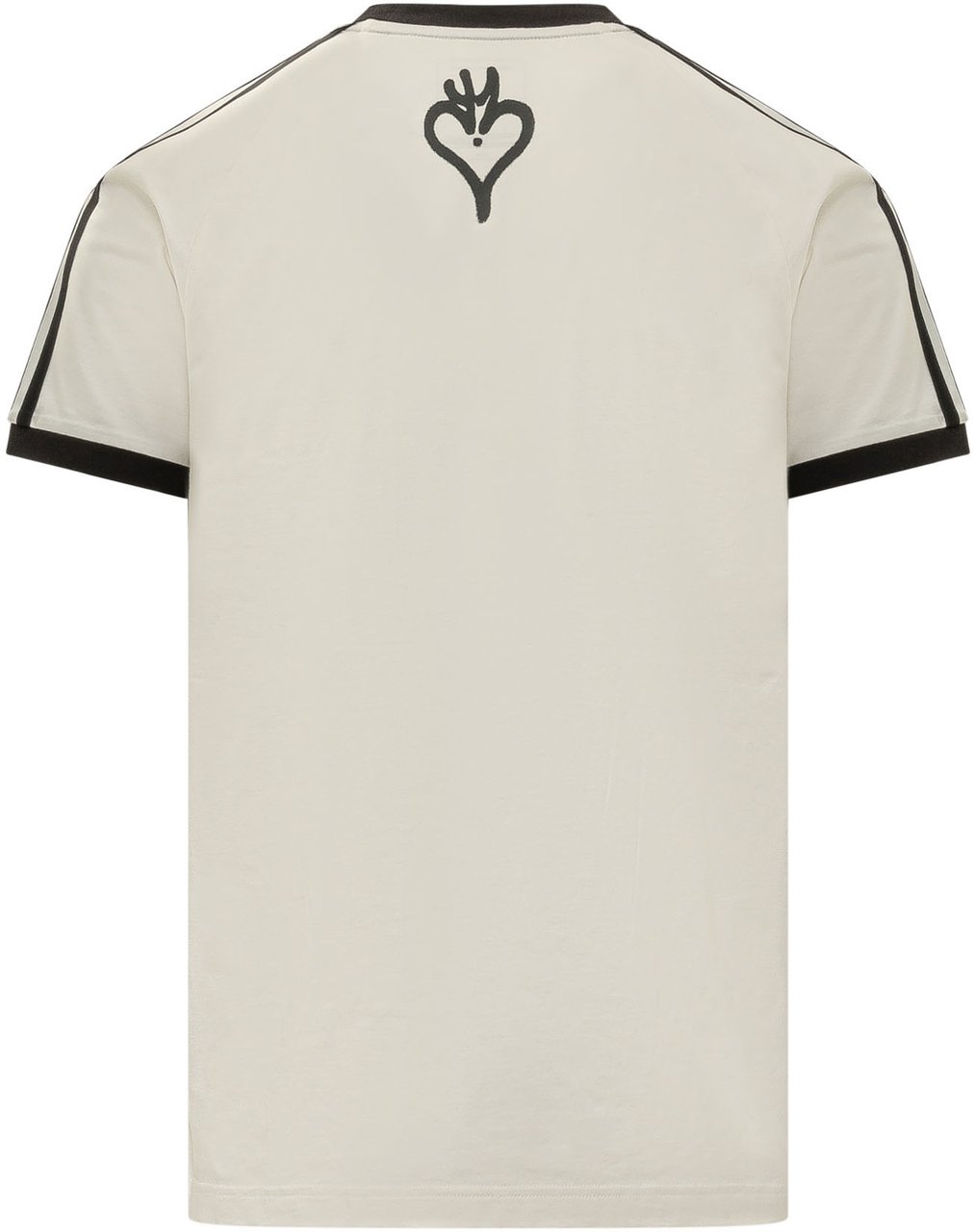 Y-3 T-shirt con Stampe Grafiche Wit