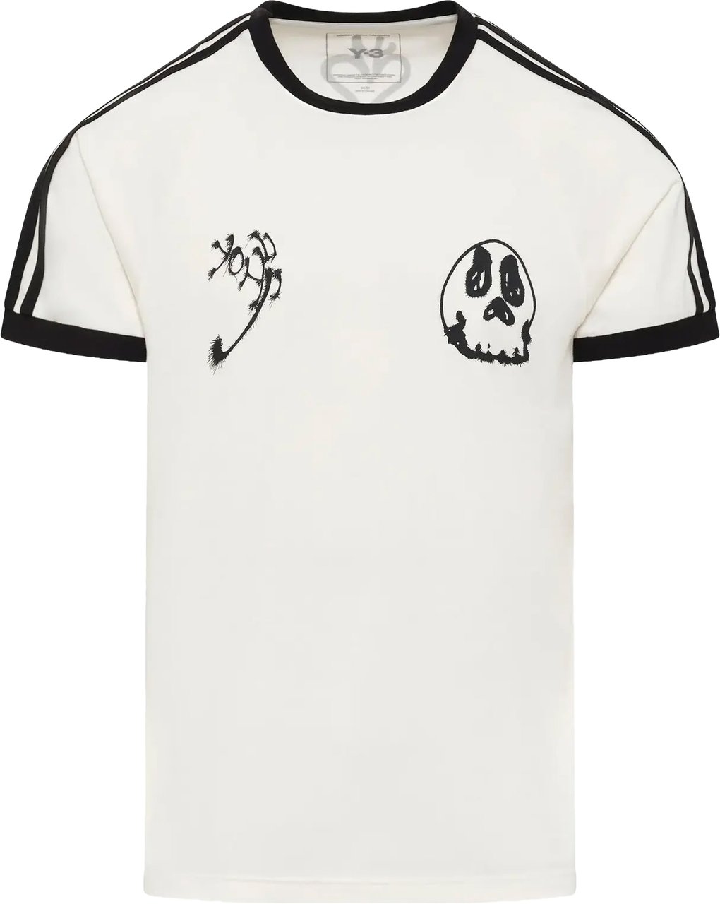 Y-3 Gfx Cali Ss Tee Cwhite Wit