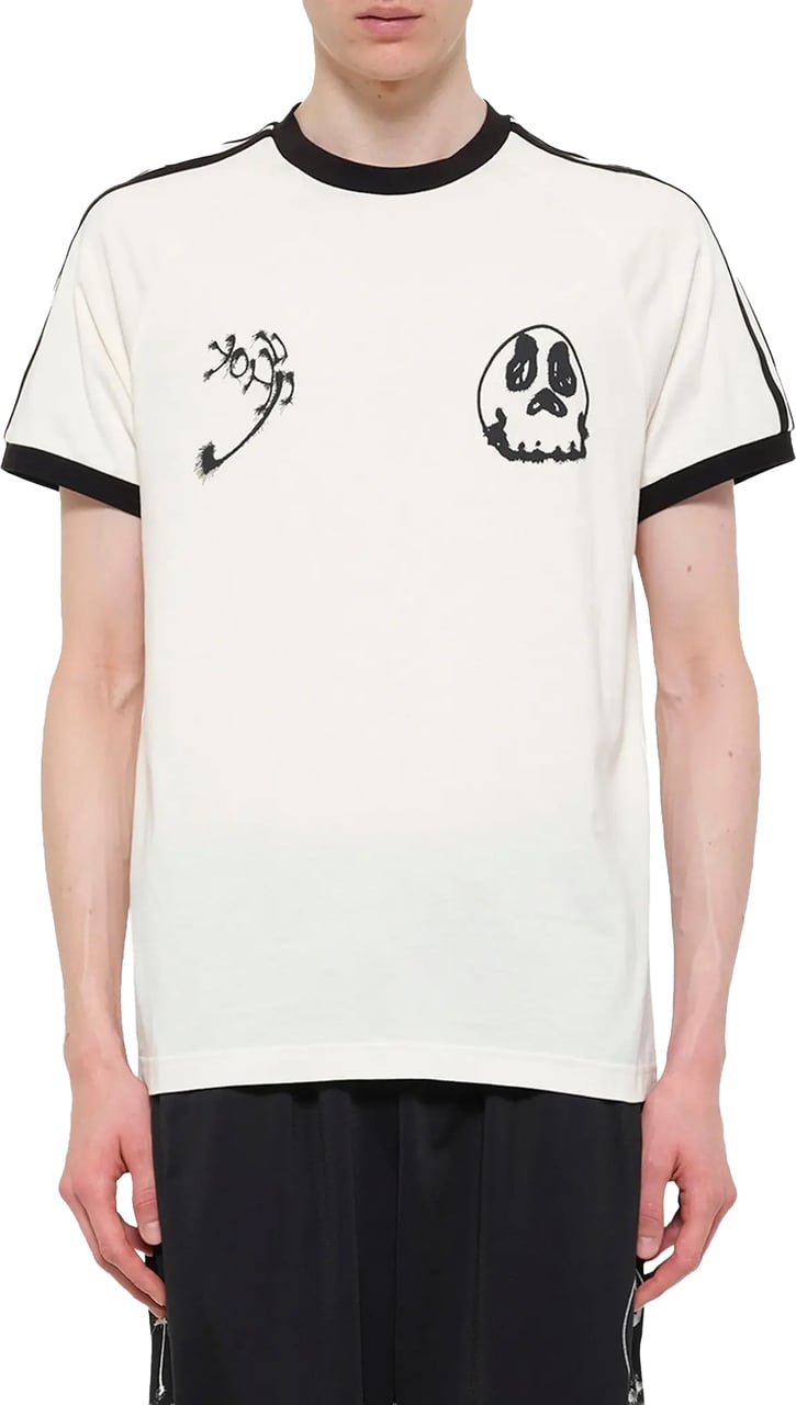 Y-3 Gfx Cali Ss Tee Cwhite Wit