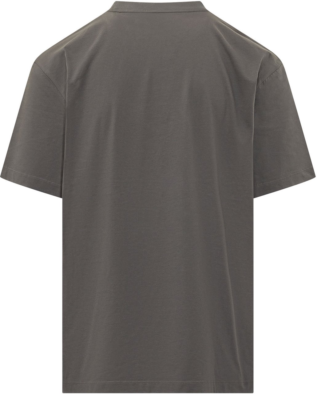 Y-3 T-shirt con Stampa Logo Donkergrijs