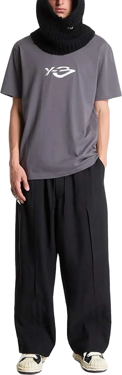 Y-3 Su Pleatd Pants Black Zwart
