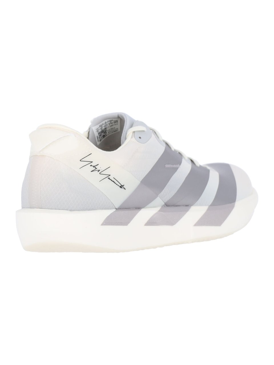Y-3 White Adios 9 Contrast Sneakers Wit
