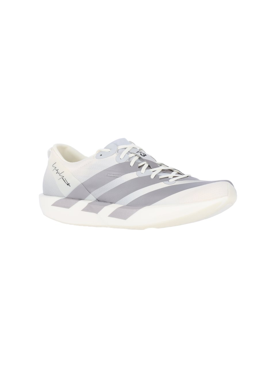 Y-3 White Adios 9 Contrast Sneakers Wit
