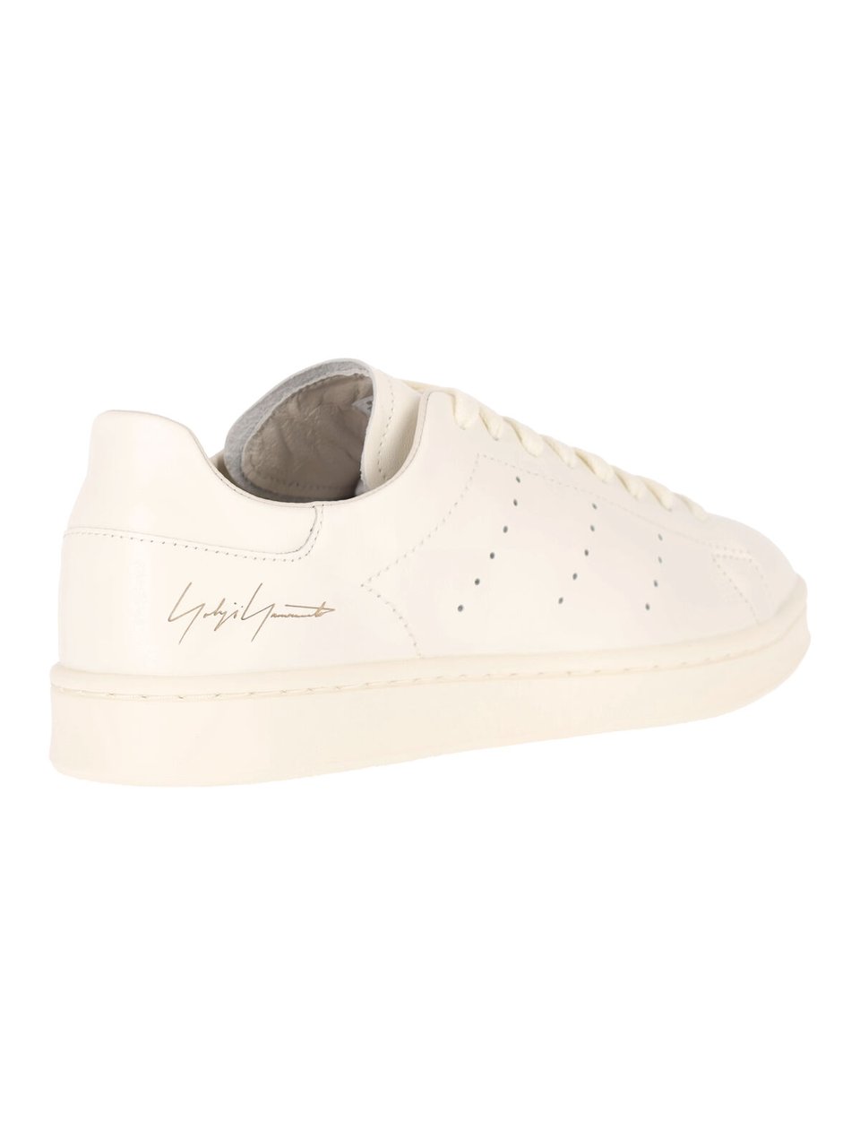 Y-3 Cream Stan Smith Leather Sneakers Neutraal