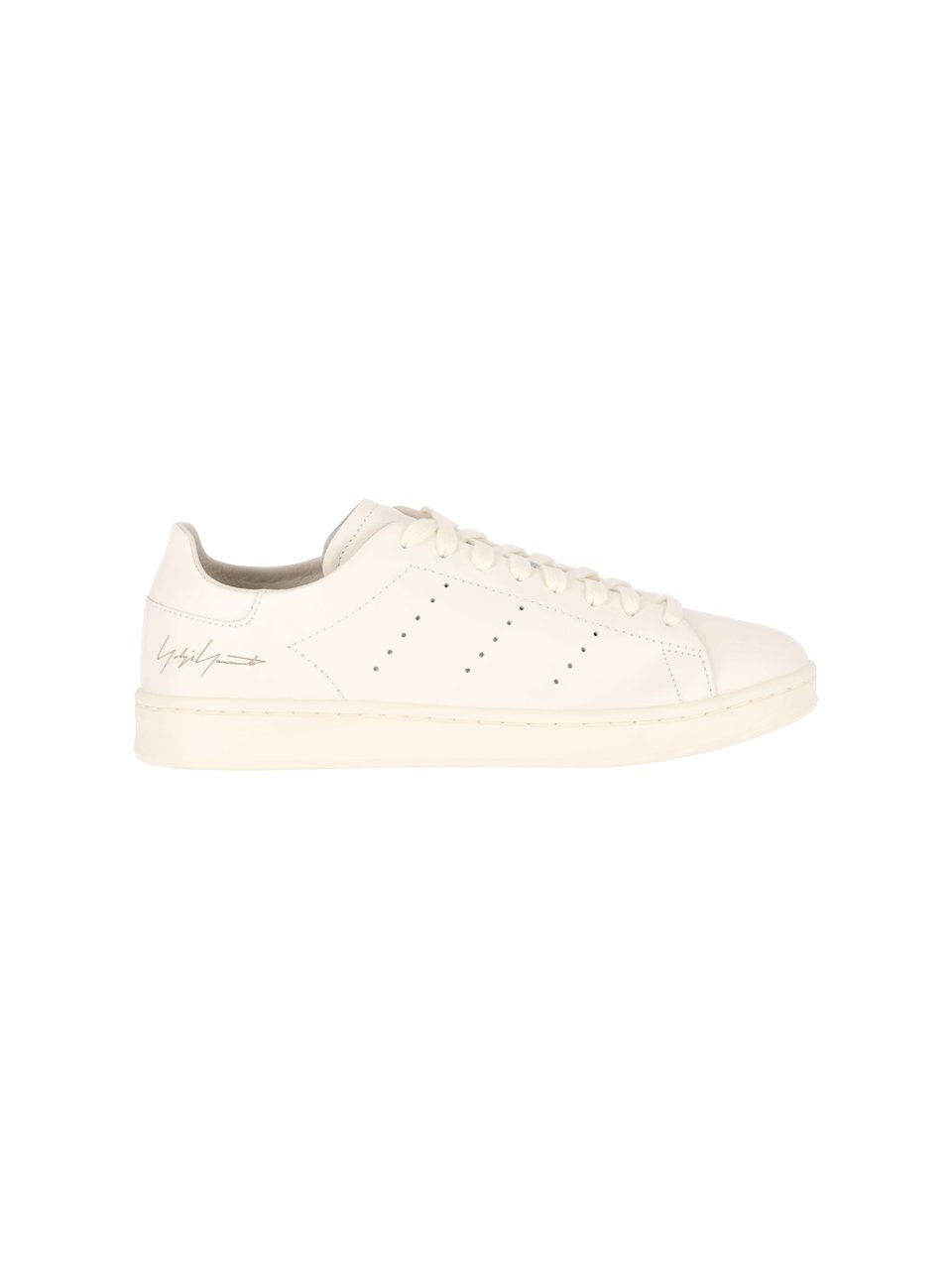 Y-3 Cream Stan Smith Leather Sneakers Neutraal