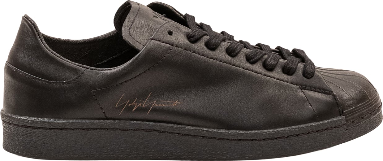 Y-3 Sneakers Superstar Basse con Lacci Zwart