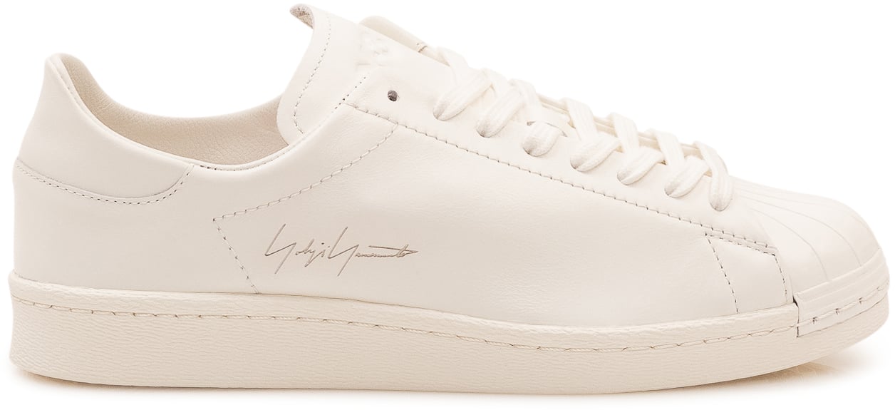 Y-3 Superstar Sneaker Bassa Wit