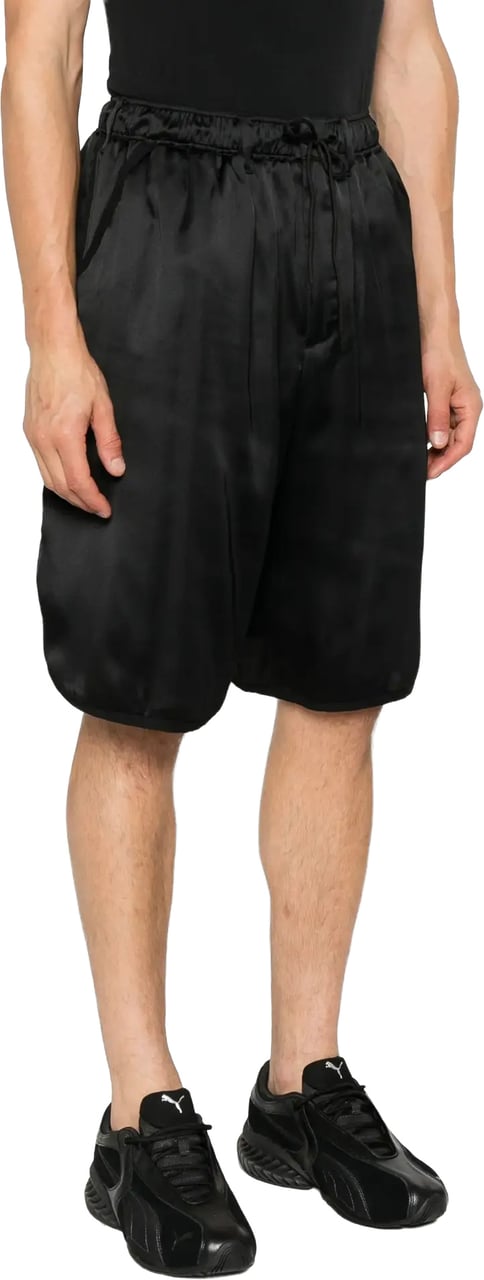 Y-3 Liqlogo Shorts Black Zwart