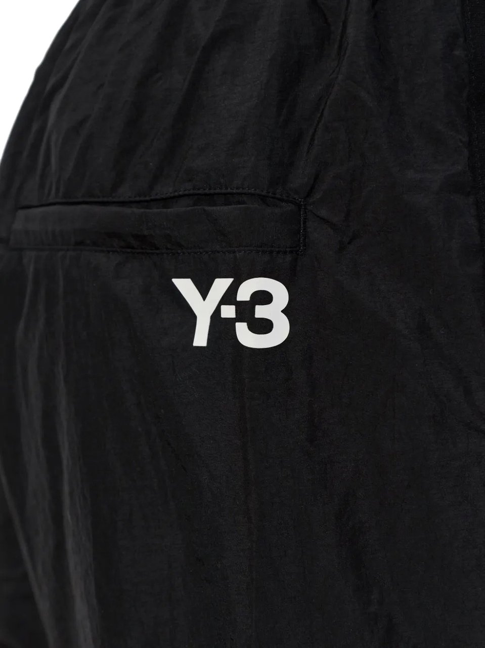 Y-3 pantalon cargo 3 bandes y 3 nylon wired Zwart