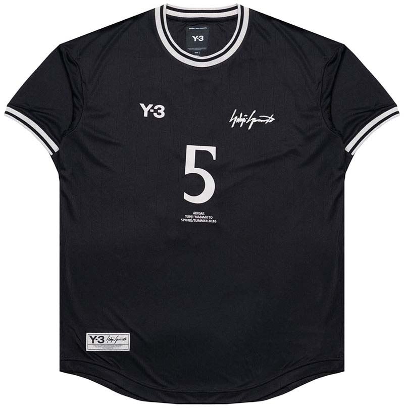 Y-3 t shirt de football elite 5 bellingham Zwart