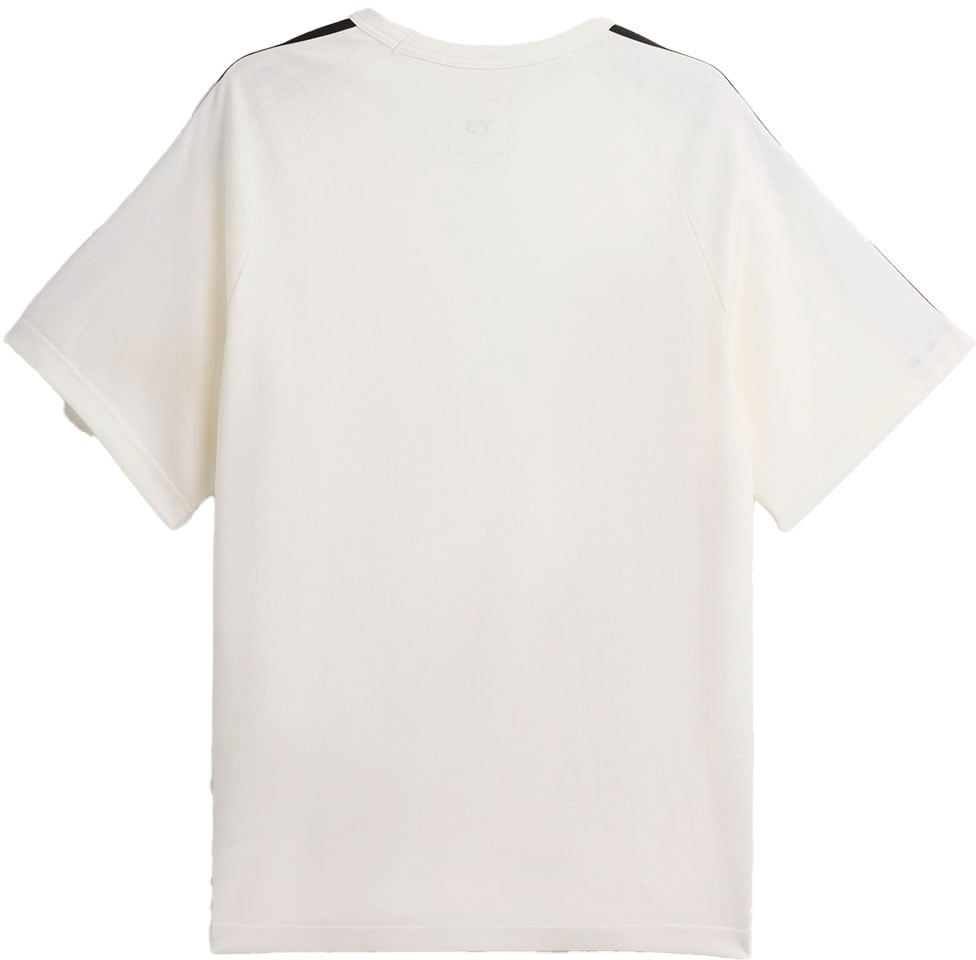 Y-3 t shirt manches courtes 3 bandes y 3 Beige