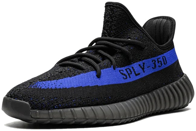 Yeezy Adidas Yeezy Boost 350 V2 Dazzling Blue Zwart