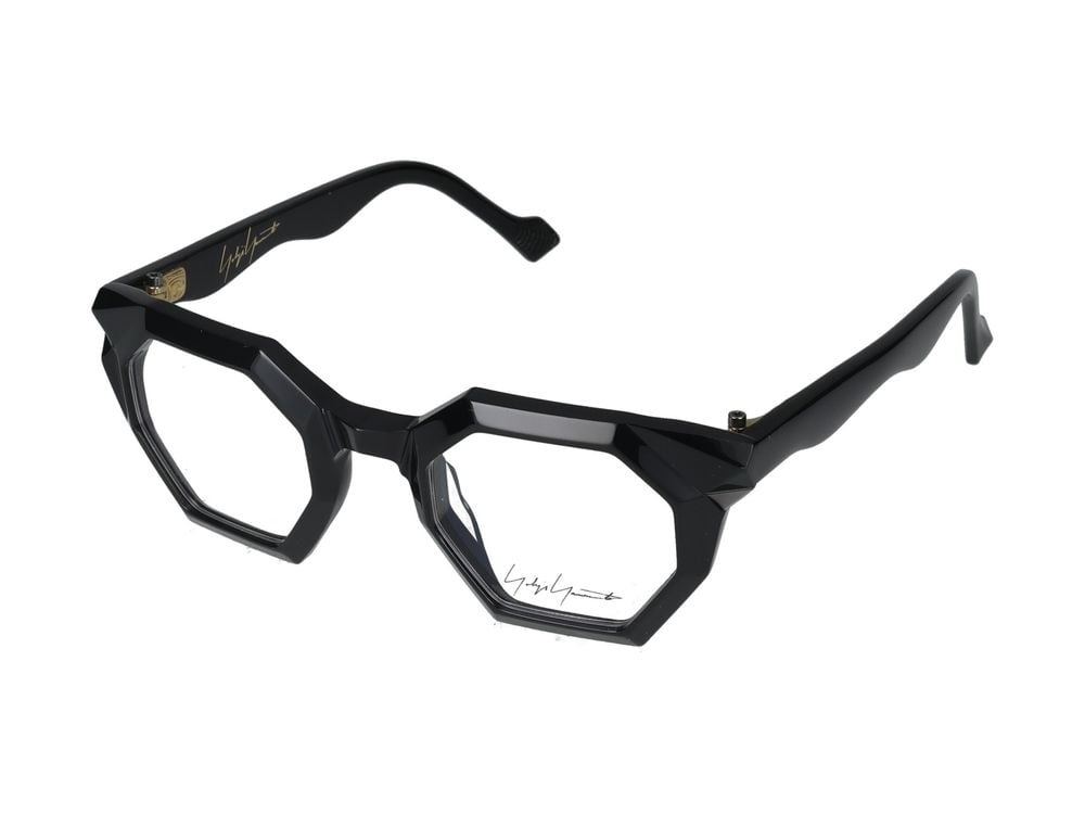 Yohji Yamamoto Eyeglasses LOOK011 A001 47/24/145 Zwart