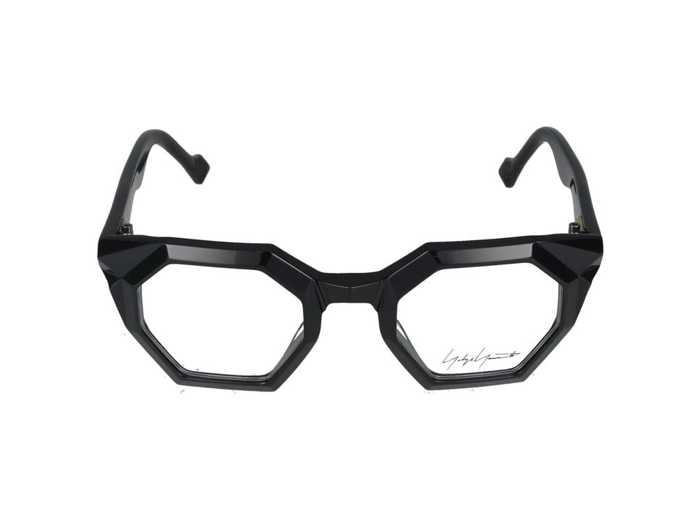 Yohji Yamamoto Eyeglasses LOOK011 A001 47/24/145 Zwart