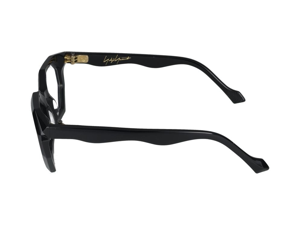 Yohji Yamamoto Eyeglasses LOOK011 A001 47/24/145 Zwart