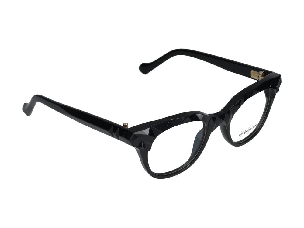 Yohji Yamamoto Eyeglasses LOOK021 A201 49/21/145 Zwart