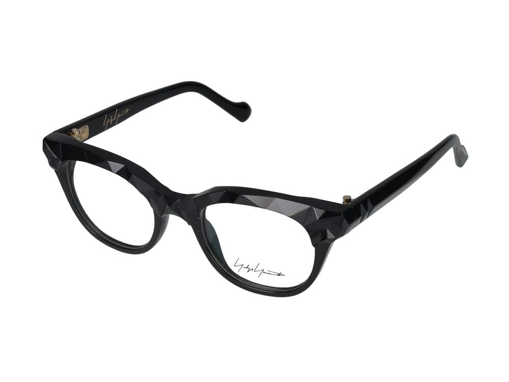 Yohji Yamamoto Eyeglasses LOOK021 A201 49/21/145 Zwart
