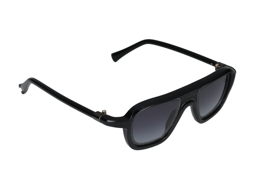 Yohji Yamamoto Sunglasses SUN502 C01 45/22/145 Zwart