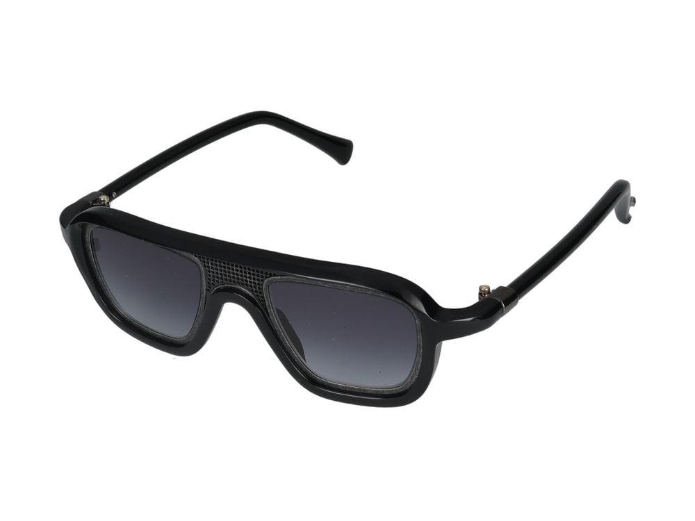 Yohji Yamamoto Sunglasses SUN502 C01 45/22/145 Zwart