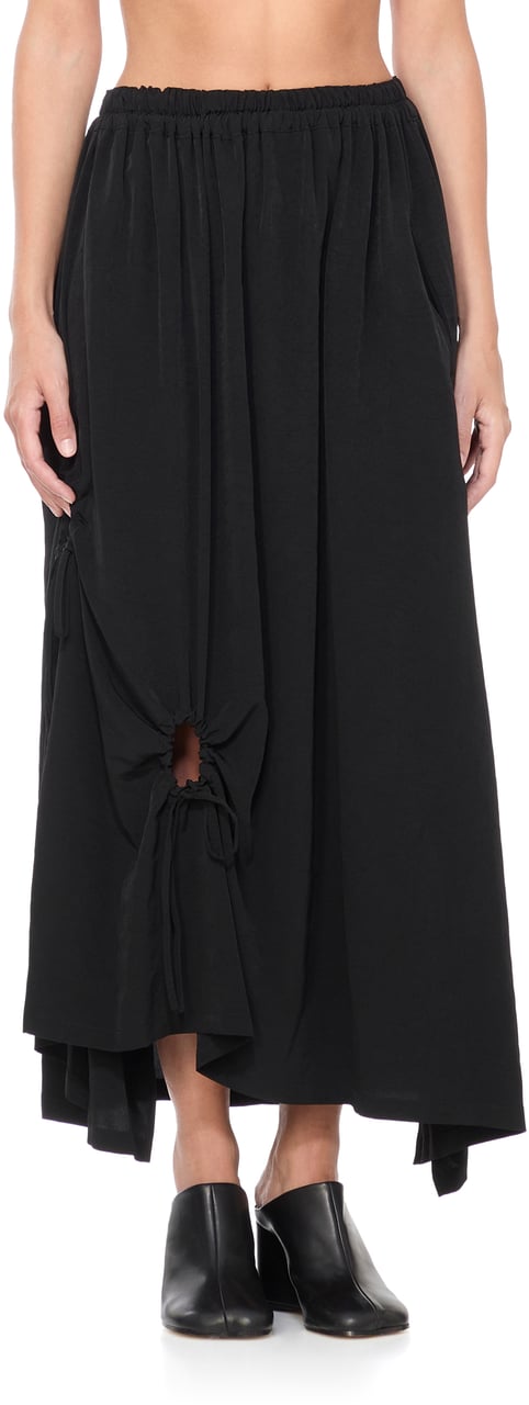 Yohji Yamamoto Skirts Black Zwart